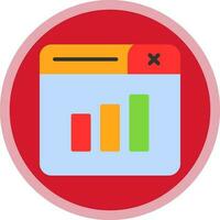 Statistics Vector Icon Design