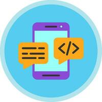 Conversation Vector Icon Design