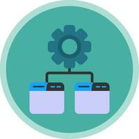 Batch Processing Vector Icon Design