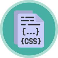 Css File Vector Icon Design