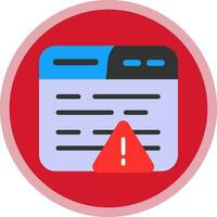 Warning Vector Icon Design