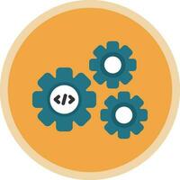 Processing Vector Icon Design