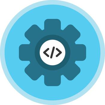 Coding Vector Icon Design