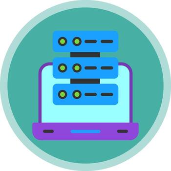 Database Vector Icon Design