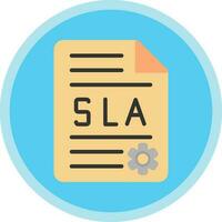 Sla vector icono diseño