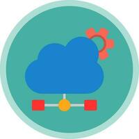 Cloud Computing Vector Icon Design