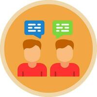 Dialog Vector Icon Design