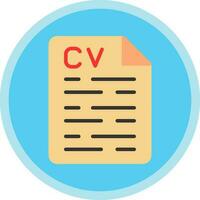 CV Vector Icon Design