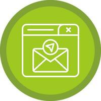 Send Mail Vector Icon Design