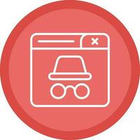 Incognito Vector Icon Design