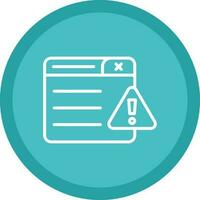 Warning Vector Icon Design