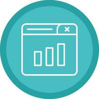 Statistics Vector Icon Design