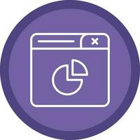 Chart Vector Icon Design