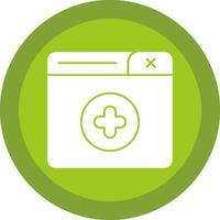 New Window Vector Icon Design
