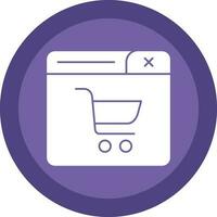 compras en línea vector icono diseño