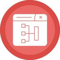 Site Map Vector Icon Design