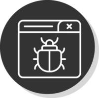 Bug Vector Icon Design