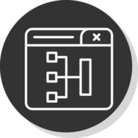 Site Map Vector Icon Design