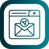 Send Mail Vector Icon Design