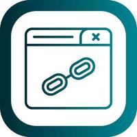 Web Link Vector Icon Design