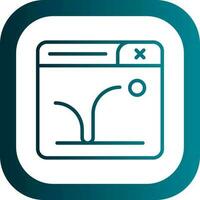 Bounce Rate Vector Icon Design
