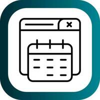 Calendar Vector Icon Design