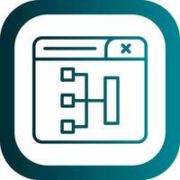Site Map Vector Icon Design