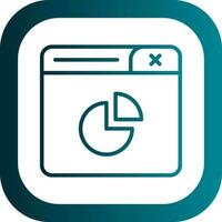 Chart Vector Icon Design