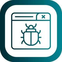 Bug Vector Icon Design