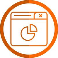 Chart Vector Icon Design