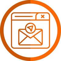 Send Mail Vector Icon Design