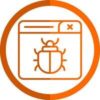 Bug Vector Icon Design