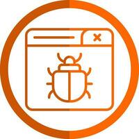 Bug Vector Icon Design