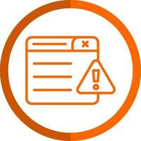 Warning Vector Icon Design
