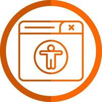 Accessability Vector Icon Design