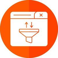 Funnel Vector Icon Design