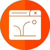 Bounce Rate Vector Icon Design