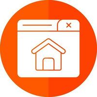 Home Page Vector Icon Design