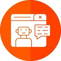 Chatbot Vector Icon Design