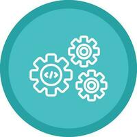 Processing Vector Icon Design