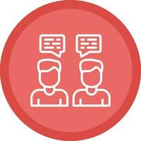 Dialog Vector Icon Design