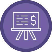 Presentation Vector Icon Design