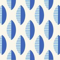 Tropical Leaf Pattern Background. Social Media Post. Botanical Vector Illustration.