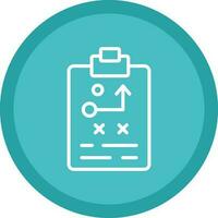 Planning Strategy Vector Icon Design