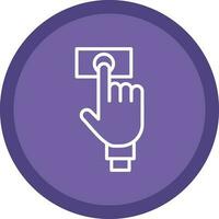 Finger Print Vector Icon Design