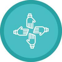 Team Work Vector Icon Design