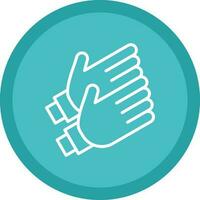 Clapping Vector Icon Design