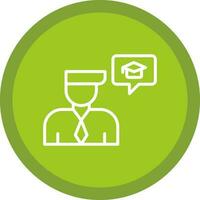Advisor Vector Icon Design