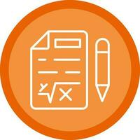 Maths Vector Icon Design