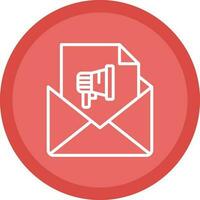 Email Marketing Vector Icon Design